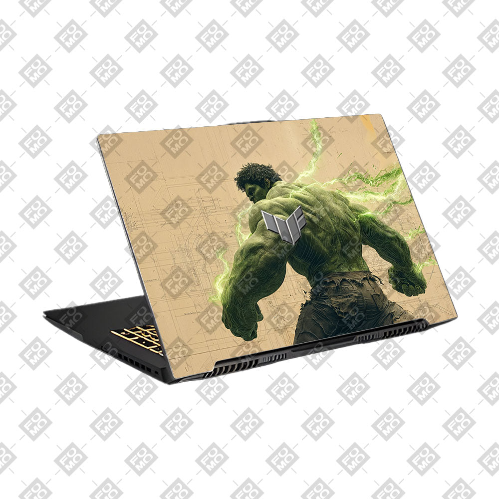 Jade Giant Unleashed Asus TUF Gaming F17 FX707Z Laptop Skin