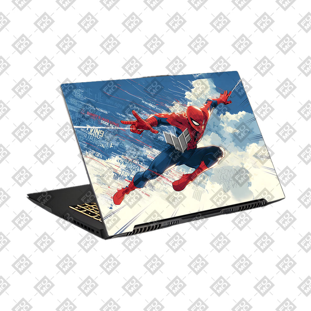 Spiderman Velocity Asus TUF Gaming F17 FX707Z Laptop Skin