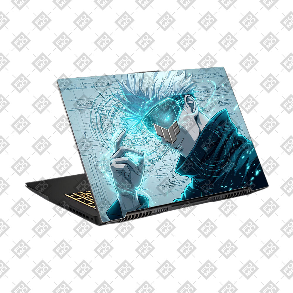 Anime Sorcerer Power Asus TUF Gaming F17 FX707Z Laptop Skin