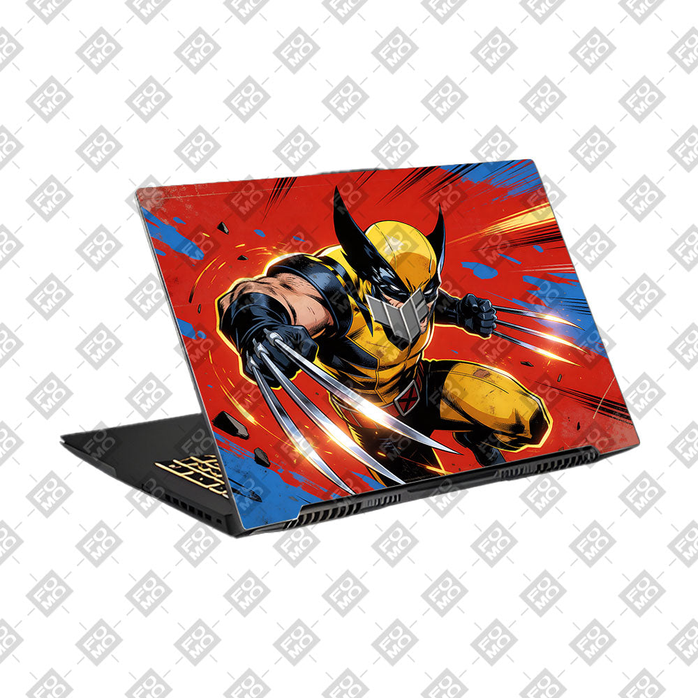 Claw Comic Hero Asus TUF Gaming F17 FX707Z Laptop Skin