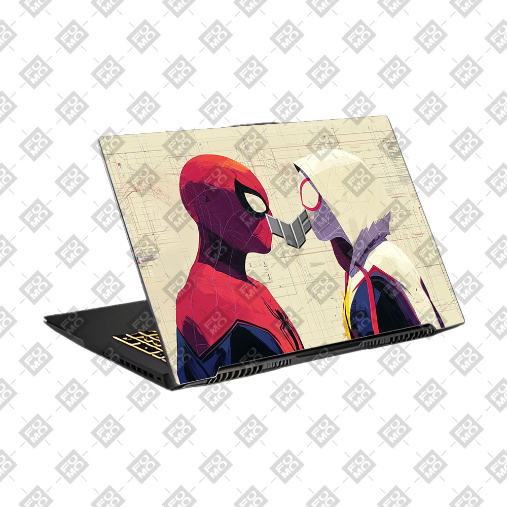 Spider Man X Spider Gwen Asus TUF Gaming F17 FX707Z Laptop Skin