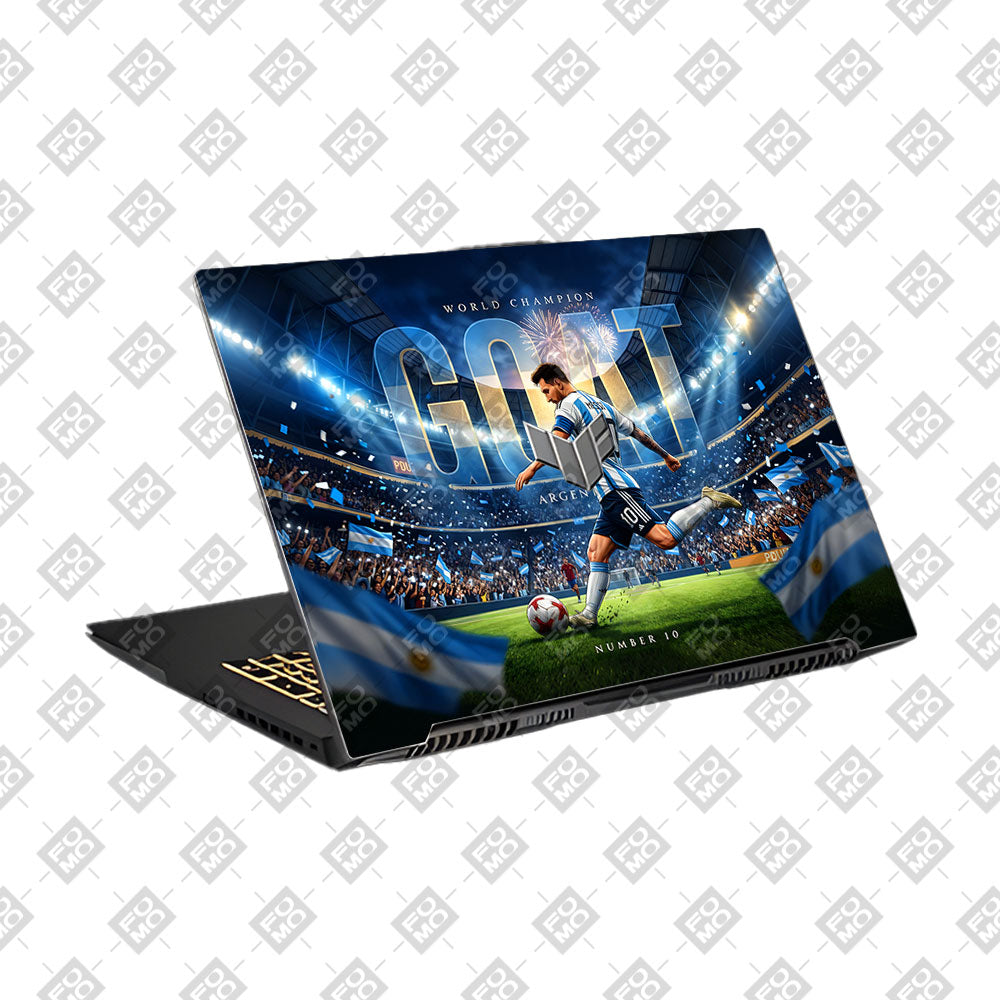Messi World Champ Energy Asus TUF Gaming F17 FX707Z Laptop Skin