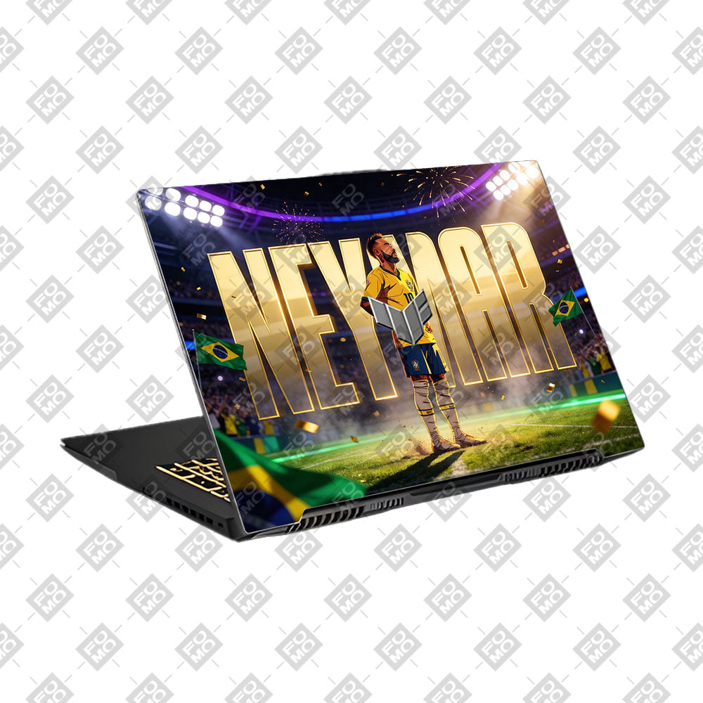 Neymar Golden Aura Asus TUF Gaming F17 FX707Z Laptop Skin
