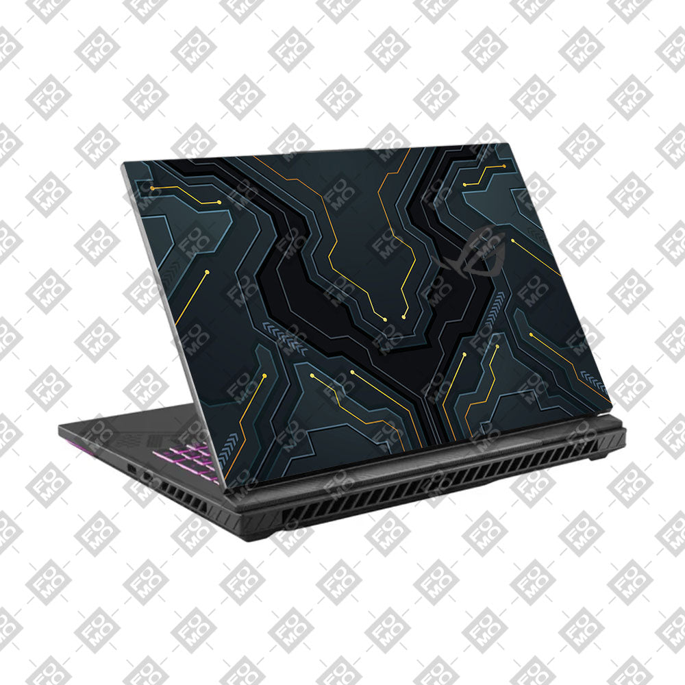 Futuristic Techno Asus ROG Strix G16 G614 Laptop Skin