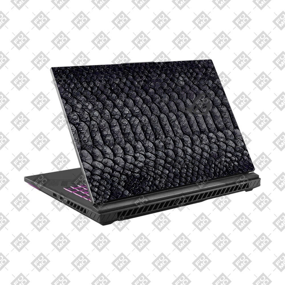 Black Dragon Scale Asus ROG Strix G16 G614 Laptop Skin