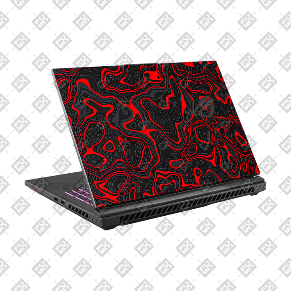 Crimson Waves Asus ROG Strix G16 G614 Laptop Skin