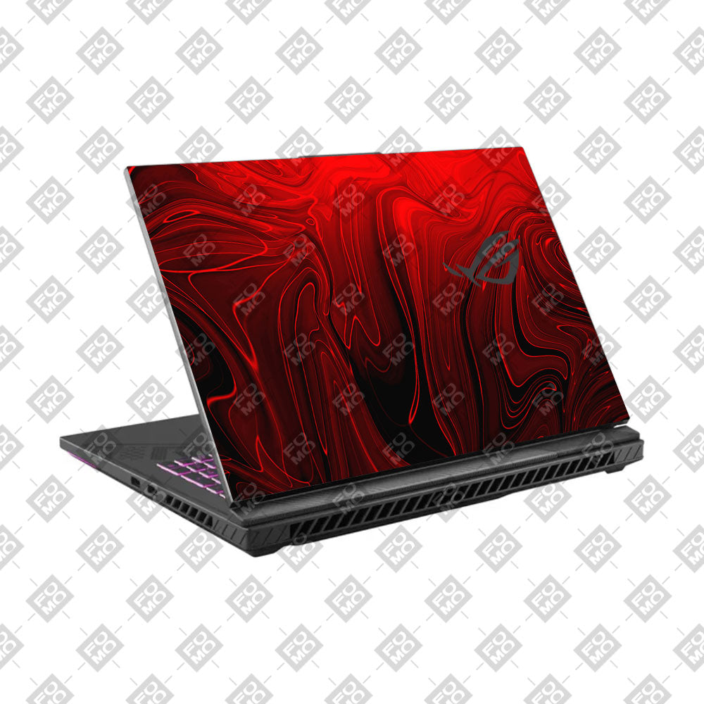 Fiery Waves Asus ROG Strix G16 G614 Laptop Skin