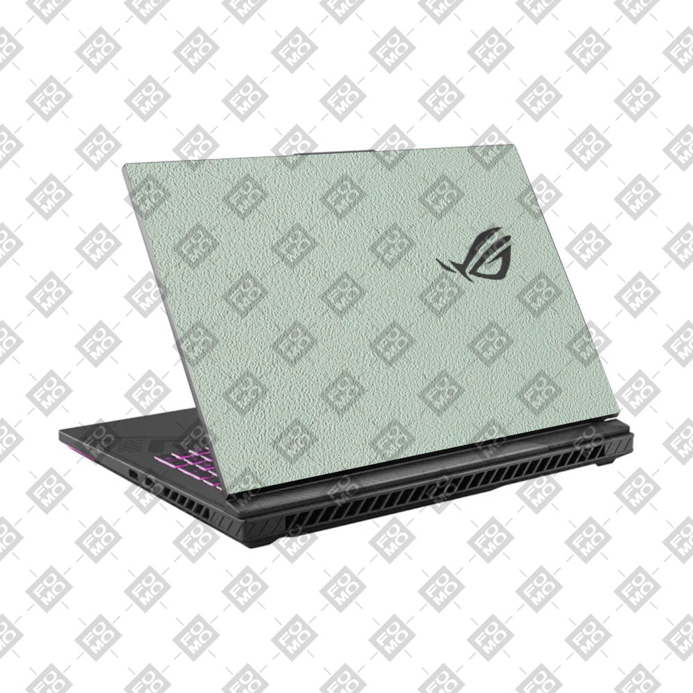 Textured Aqua Stone Asus ROG Strix G16 G614 Laptop Skin