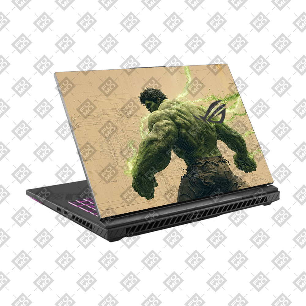 Jade Giant Unleashed Asus ROG Strix G16 G614 Laptop Skin