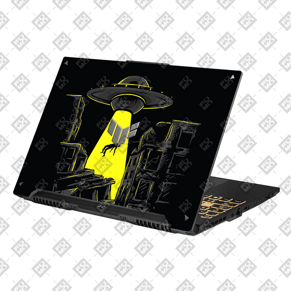 Alien Abduction Asus TUF Gaming F16 and TUF Gaming A16 Laptop Skin
