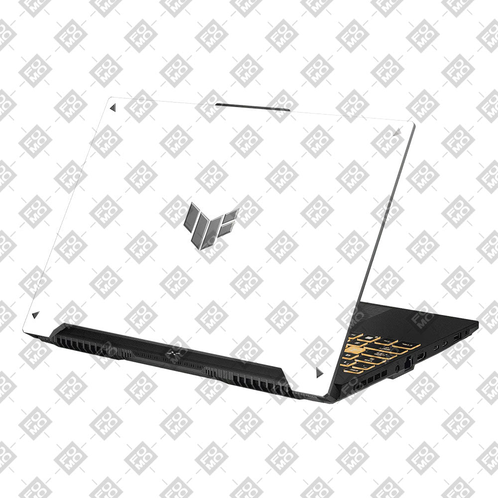 Textured White Asus Gaming V16 V3607 Laptop Skin
