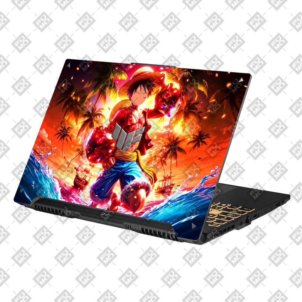 Golden Aura Pirate Asus Gaming V16 V3607 Laptop Skin