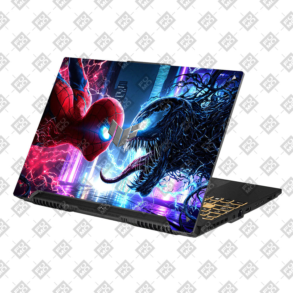 Spiderman vs Venom Showdown Asus Gaming V16 V3607 Laptop Skin
