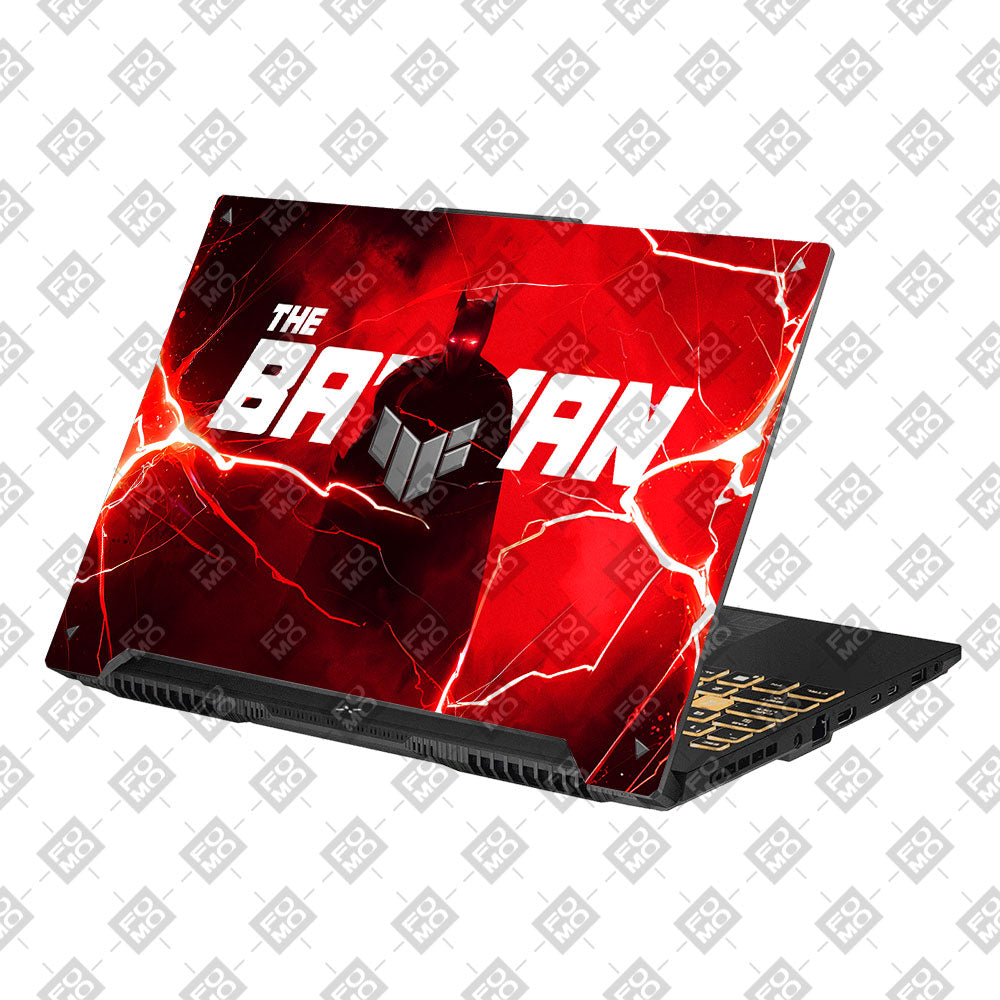 Red Rage Batman Asus Gaming V16 V3607 Laptop Skin