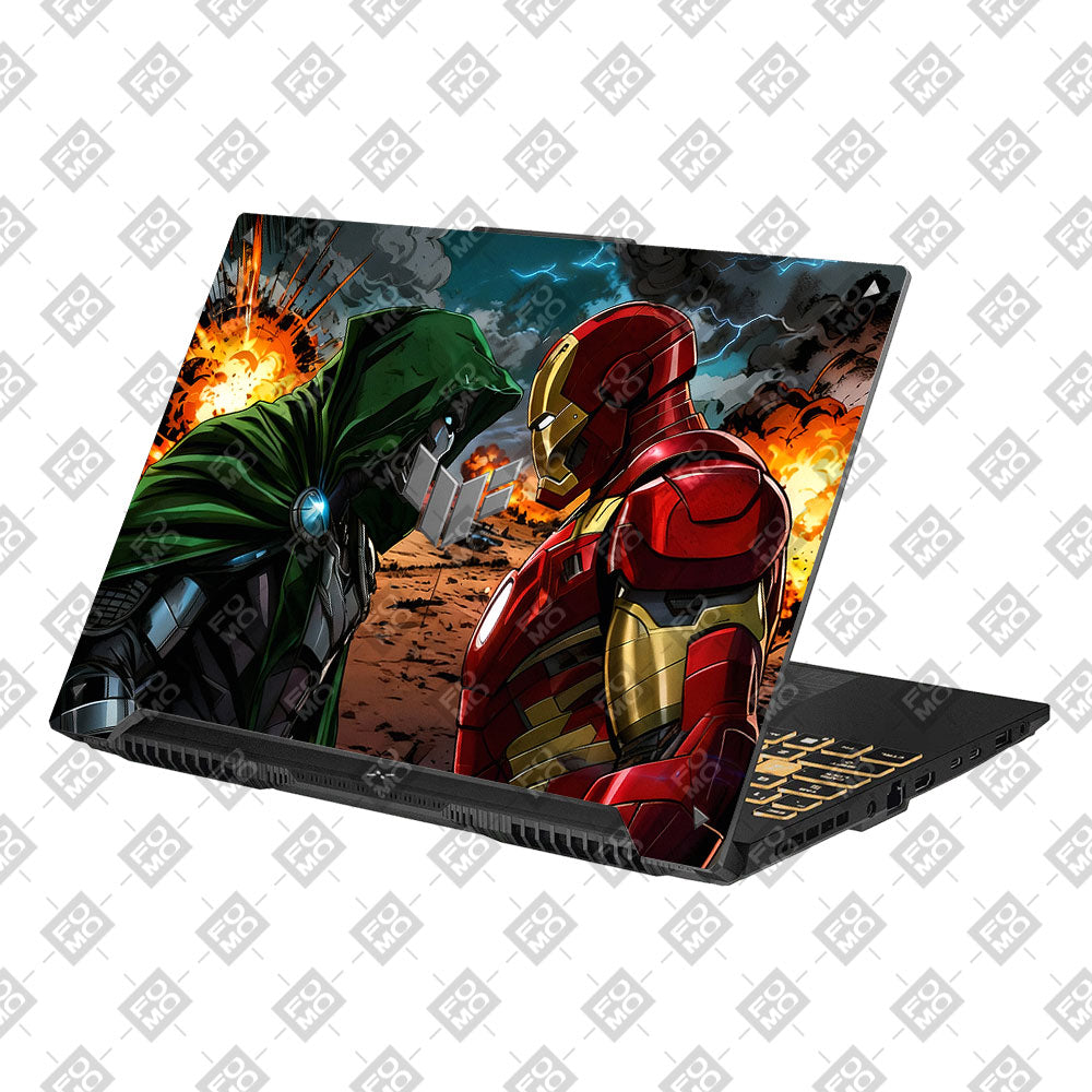 Armored Hero Showdown Asus Gaming V16 V3607 Laptop Skin