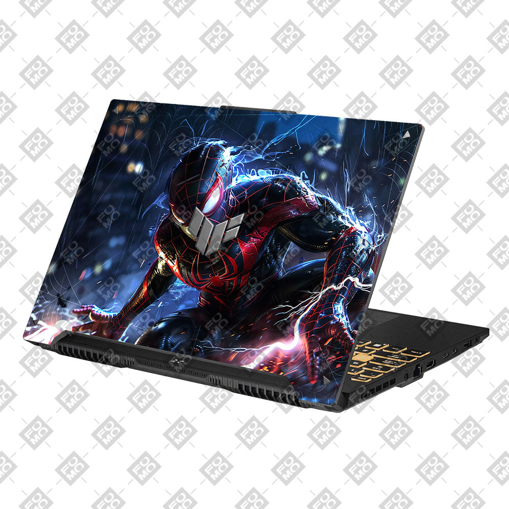 Neon Web Hero Asus Gaming V16 V3607 Laptop Skin