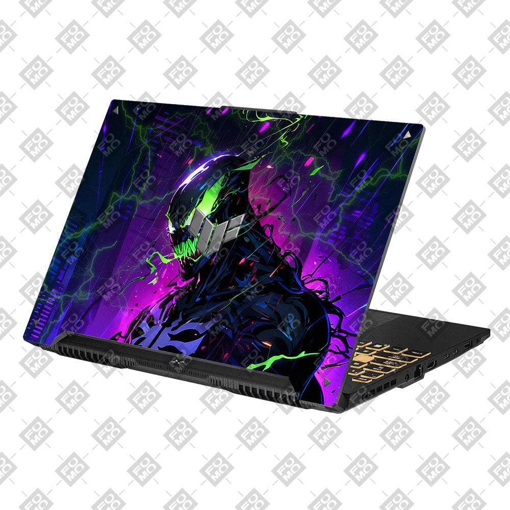 Venom Chaos Surge Asus Gaming V16 V3607 Laptop Skin