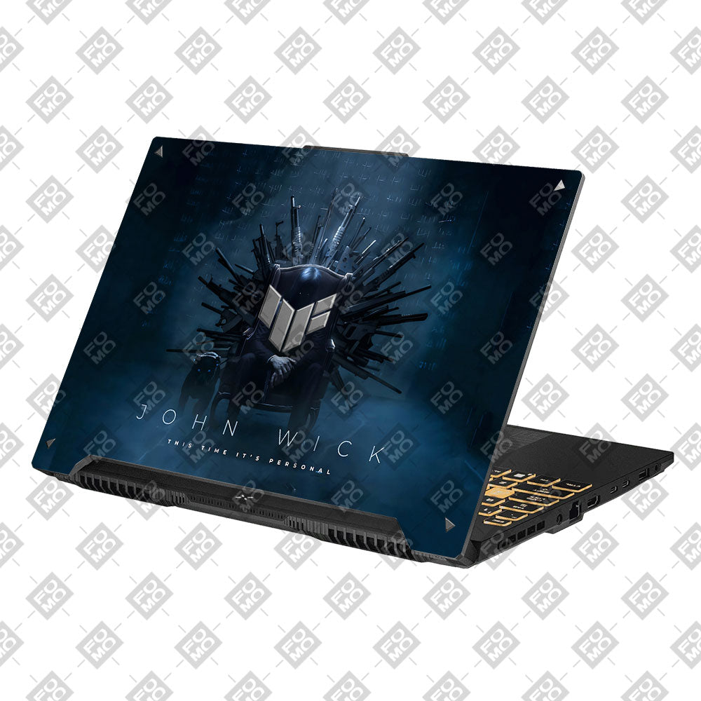 Suited Assassin Noir Asus Gaming V16 V3607 Laptop Skin