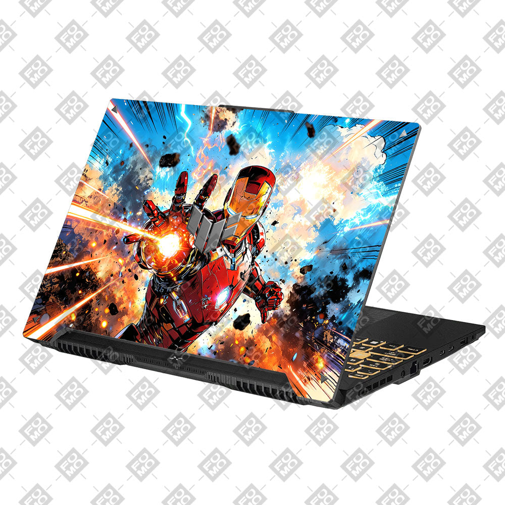 Iron Impact The Arc Reactor Asus Gaming V16 V3607 Laptop Skin