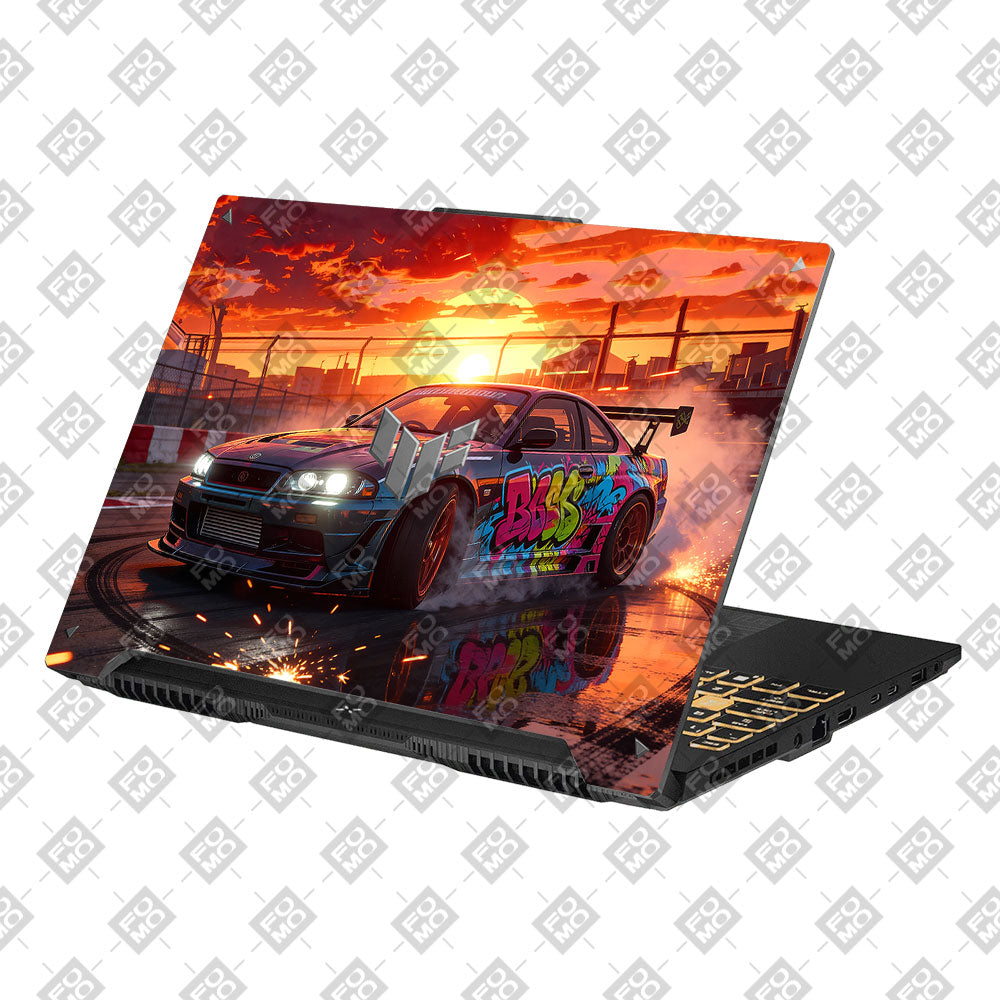 Tokyo Drift Vibes Asus Gaming V16 V3607 Laptop Skin