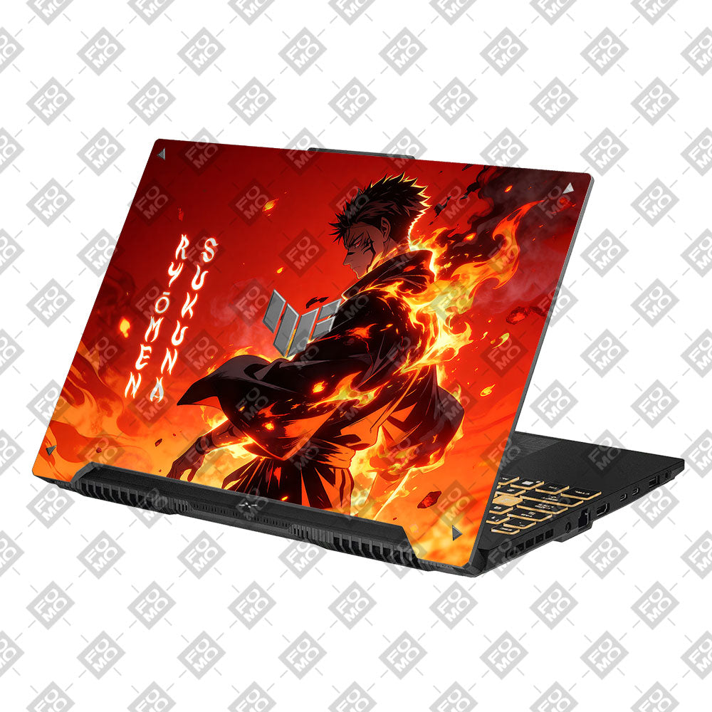 Ryomen Sukuna Lord of Curses Asus Gaming V16 V3607 Laptop Skin