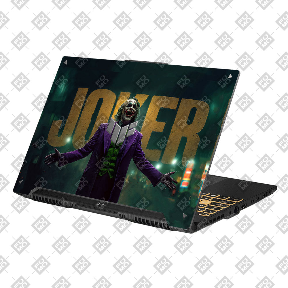The Joker Chaos Asus Gaming V16 V3607 Laptop Skin