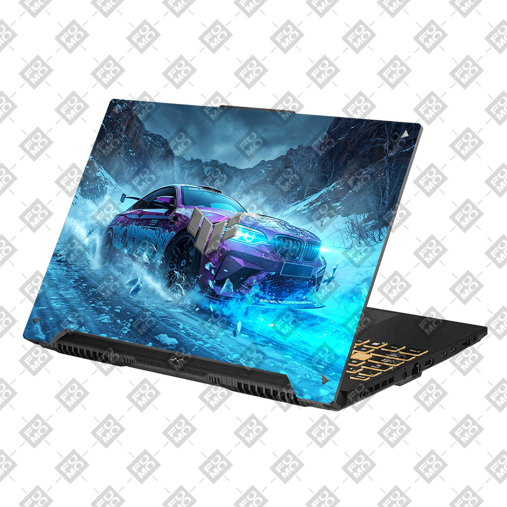 Neon Drift Car Asus Gaming V16 V3607 Laptop Skin