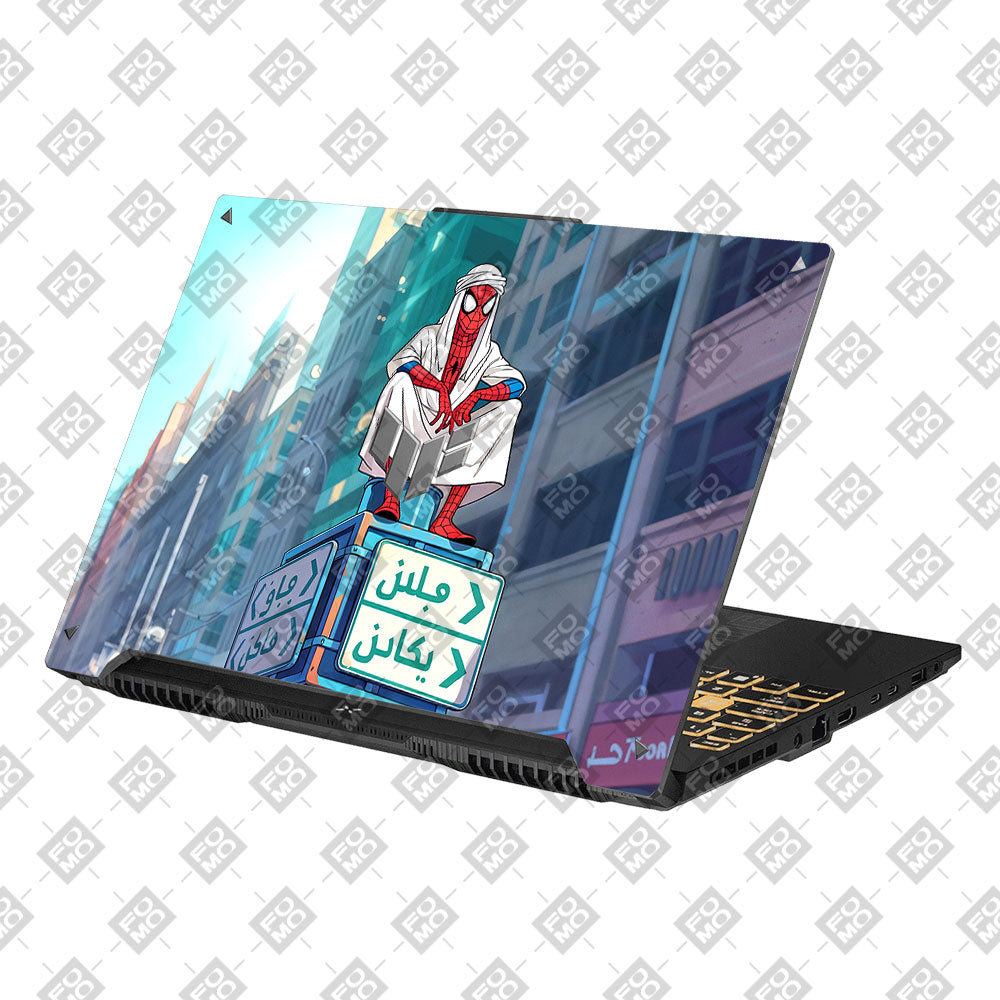 Desert Web Hero Asus Gaming V16 V3607 Laptop Skin