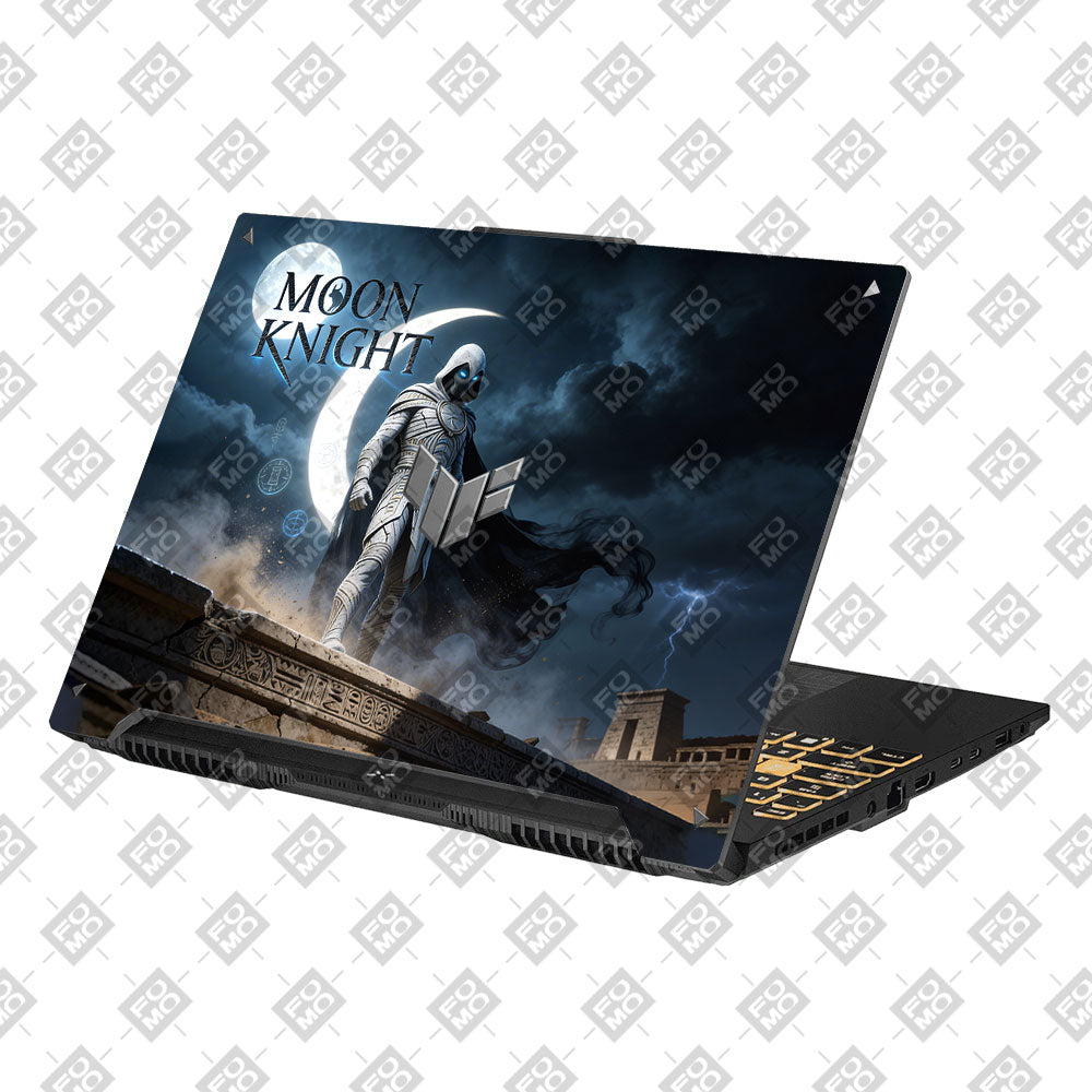 Moon Knight Lunar Vigil Asus TUF Gaming F16 and TUF Gaming A16 Laptop Skin