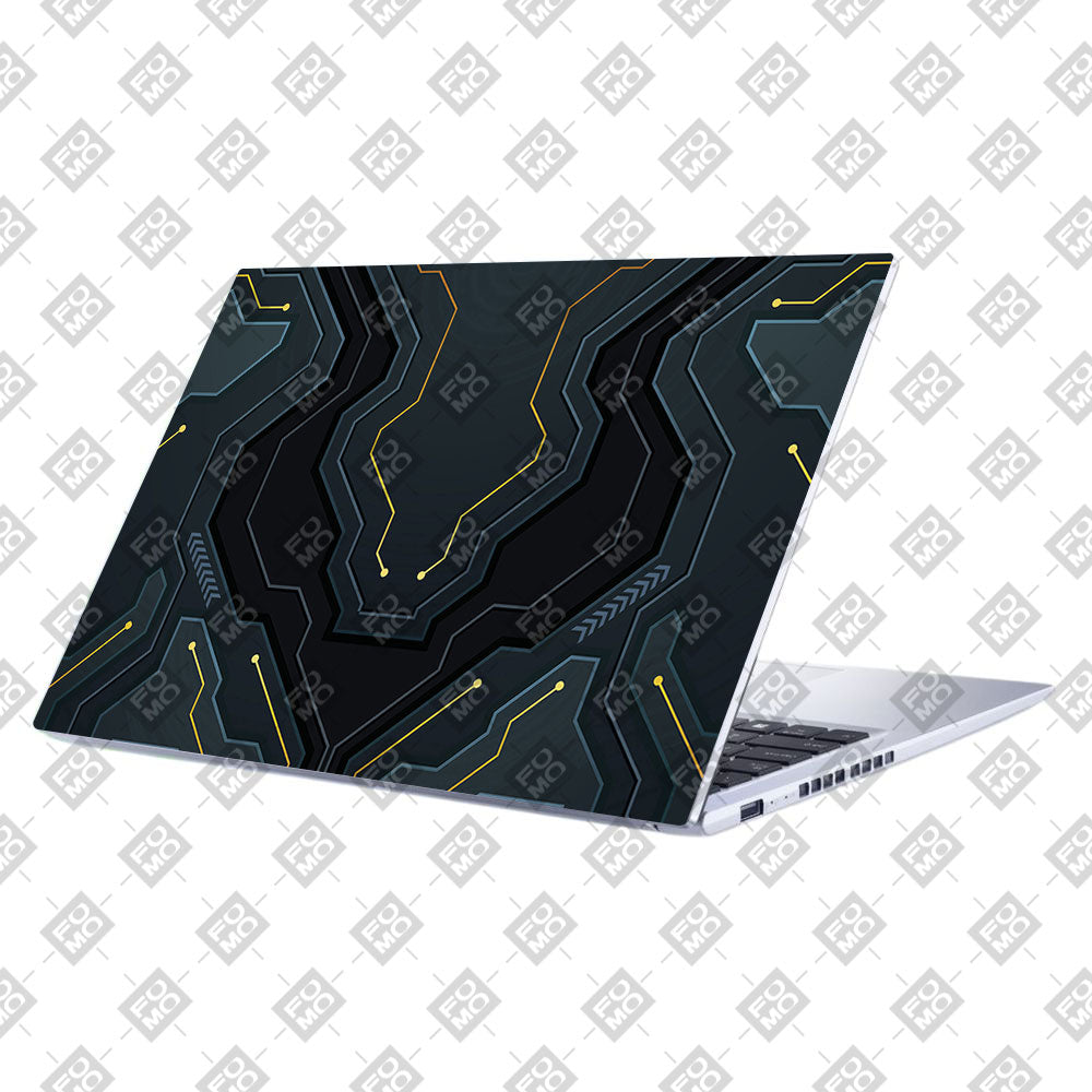 Futuristic Techno Asus Vivobook 15 X1502VA Laptop Skin