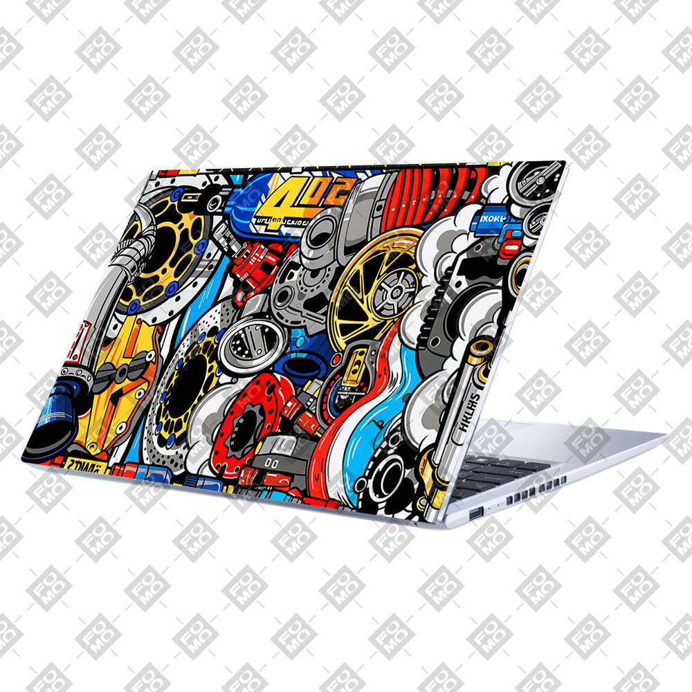 Mechanical Chaos Asus Vivobook 15 X1502VA Laptop Skin
