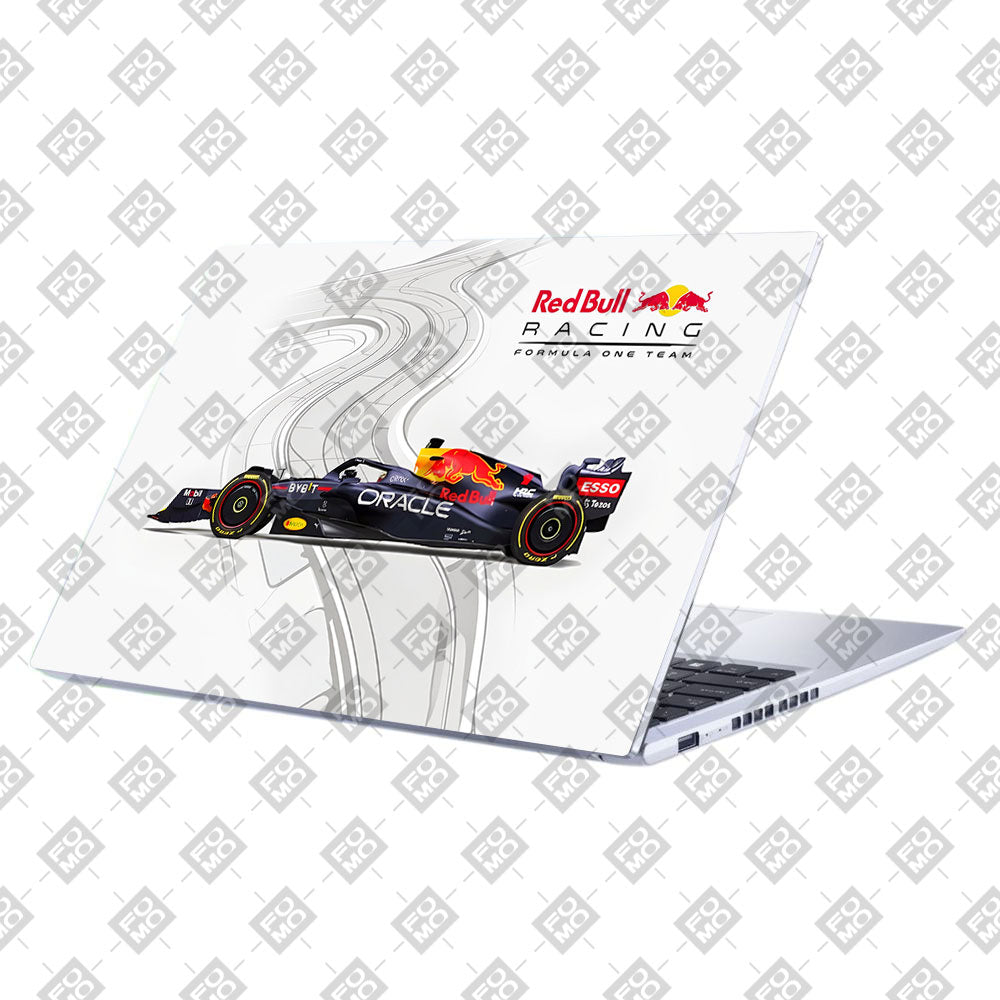 Red Bull Racing in Action Asus Vivobook 15 X1502VA Laptop Skin