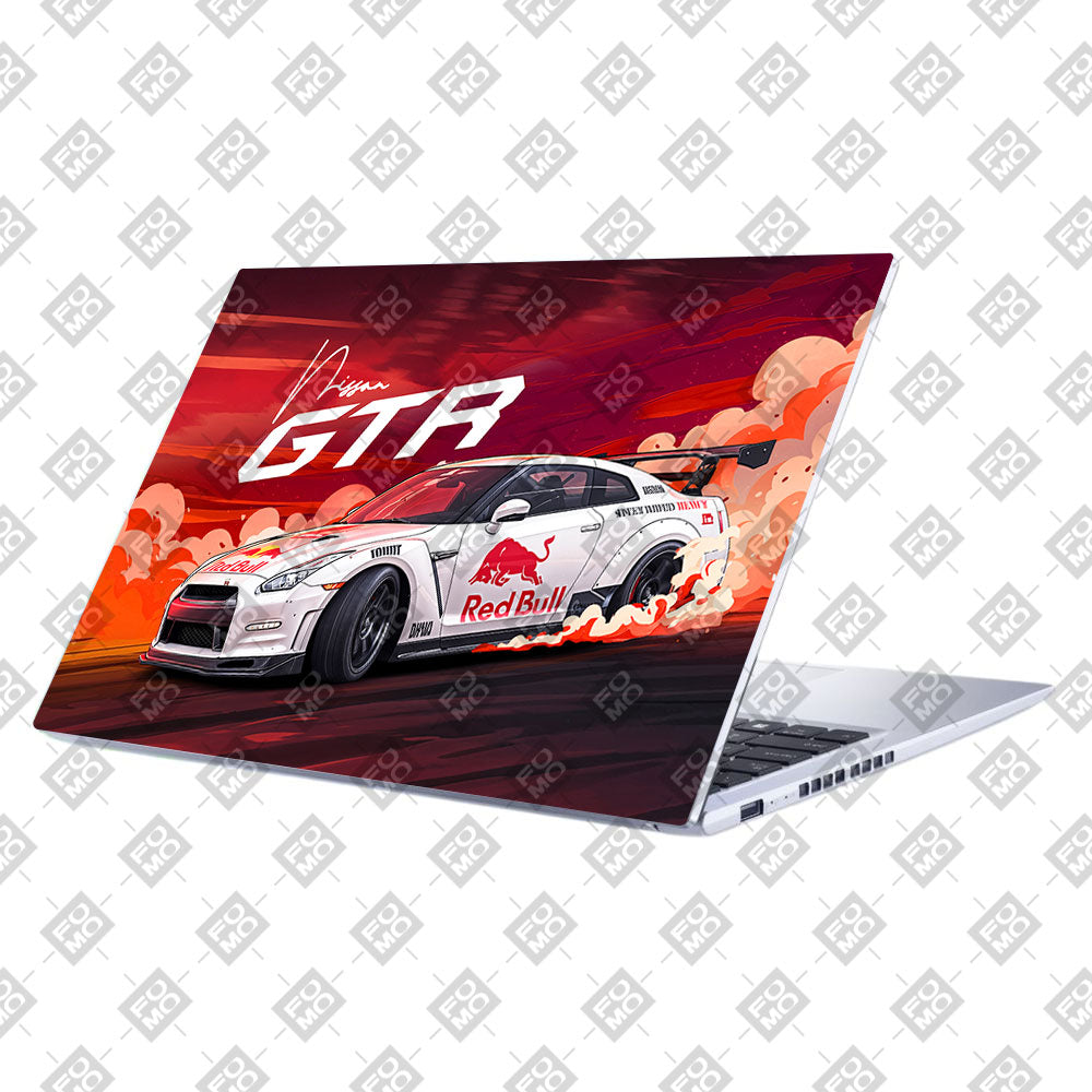 Nissan GTR Red Bull Drift Fury Asus Vivobook 15 X1502VA Laptop Skin