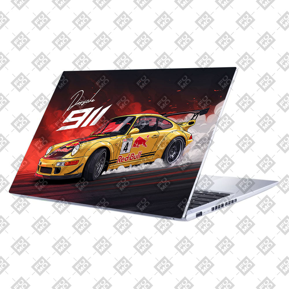 Porsche 911 Red Bull Classic Racer Asus Vivobook 15 X1502VA Laptop Skin