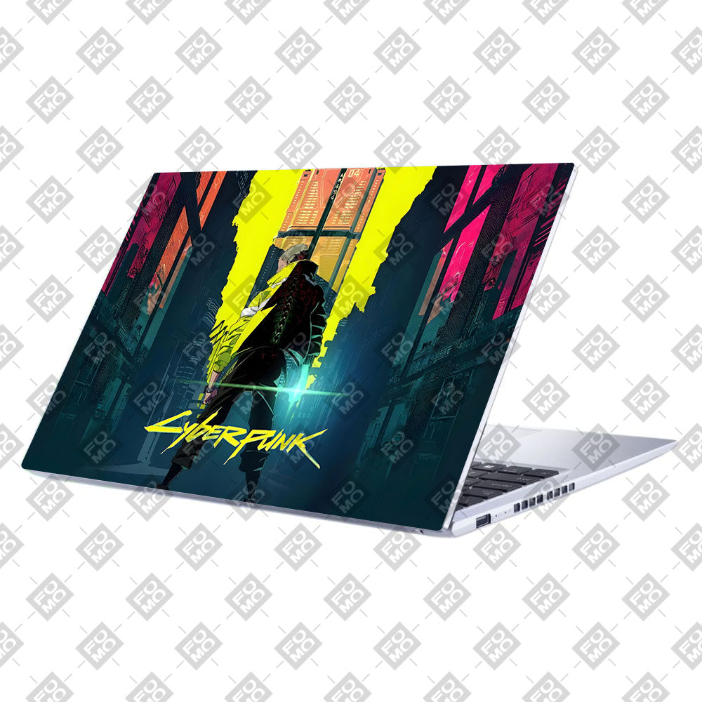 Cyberpunk Uprising Asus Vivobook 15 X1502VA Laptop Skin