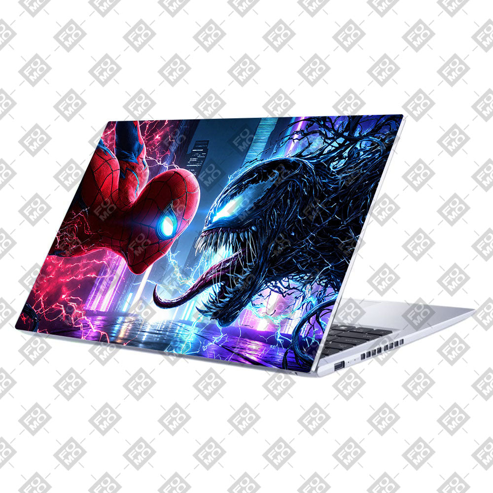 Spiderman vs Venom Showdown Asus Vivobook 15 X1502VA Laptop Skin