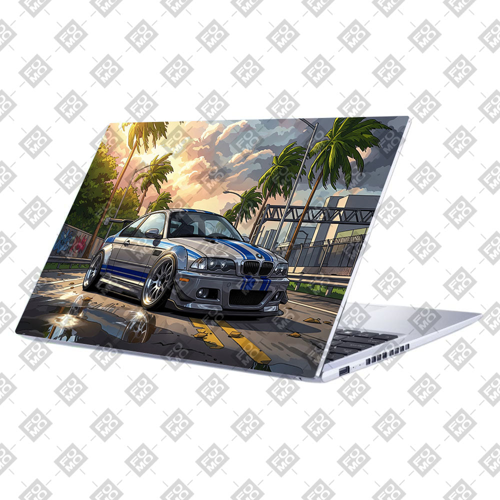 Street Icon BMW E46 Drift Legend Asus Vivobook 15 X1502VA Laptop Skin