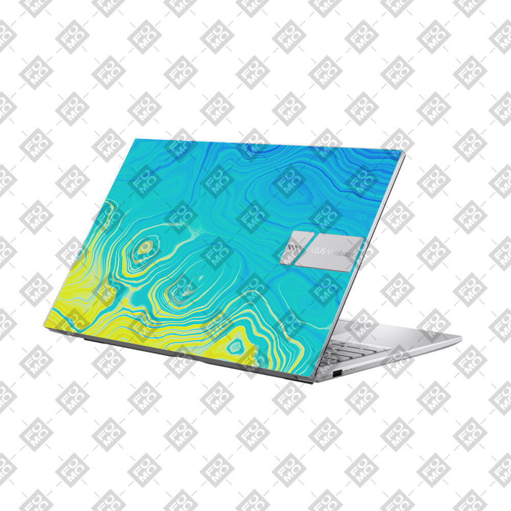 Ocean Gradient Waves Asus VivoBook 15 X1504VA Laptop Skin