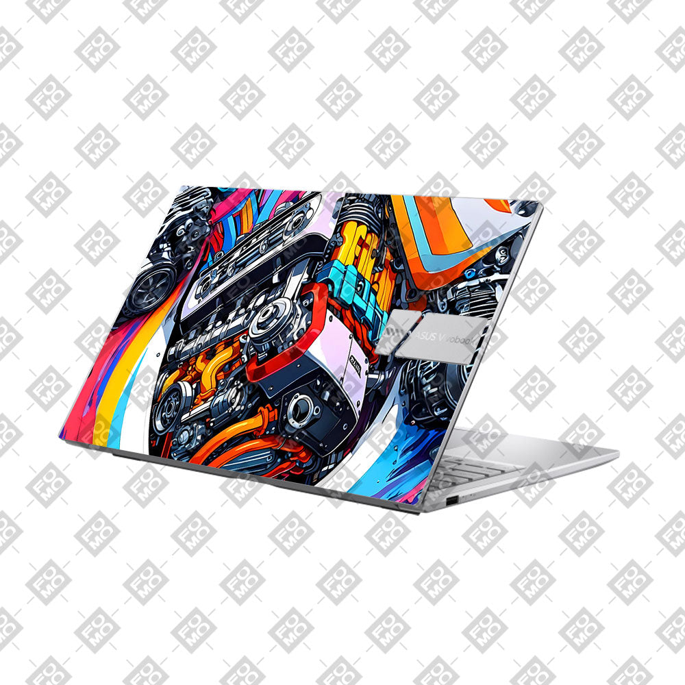 Power in Motion Asus VivoBook 15 X1504VA Laptop Skin