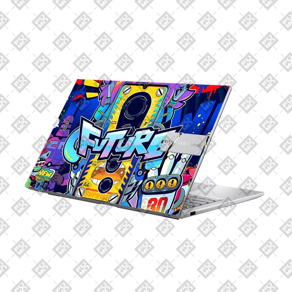 Futuristic Cyberpunk Vision Asus VivoBook 15 X1504VA Laptop Skin