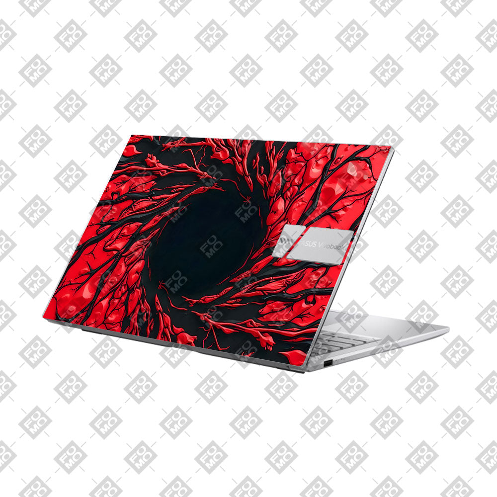Spiderman Web Red Asus VivoBook 15 X1504VA Laptop Skin