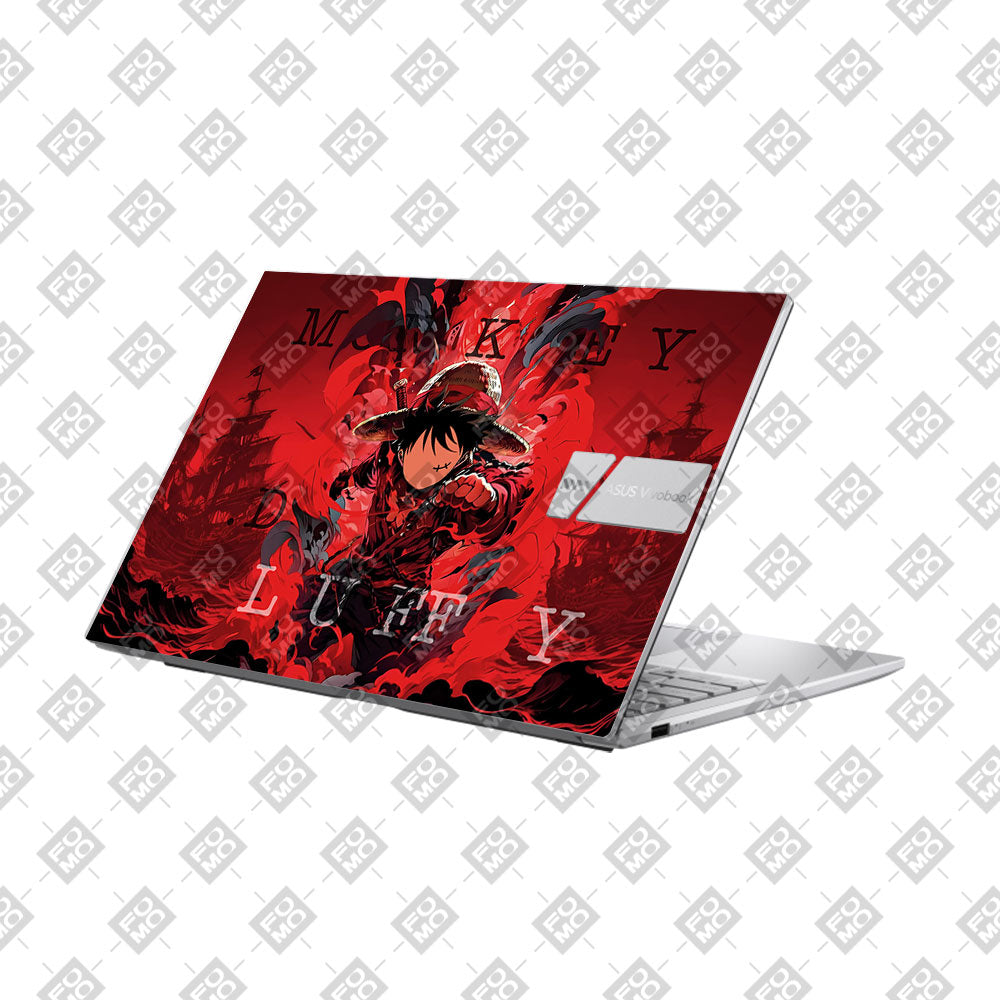 Red King Luffy Asus VivoBook 15 X1504VA Laptop Skin