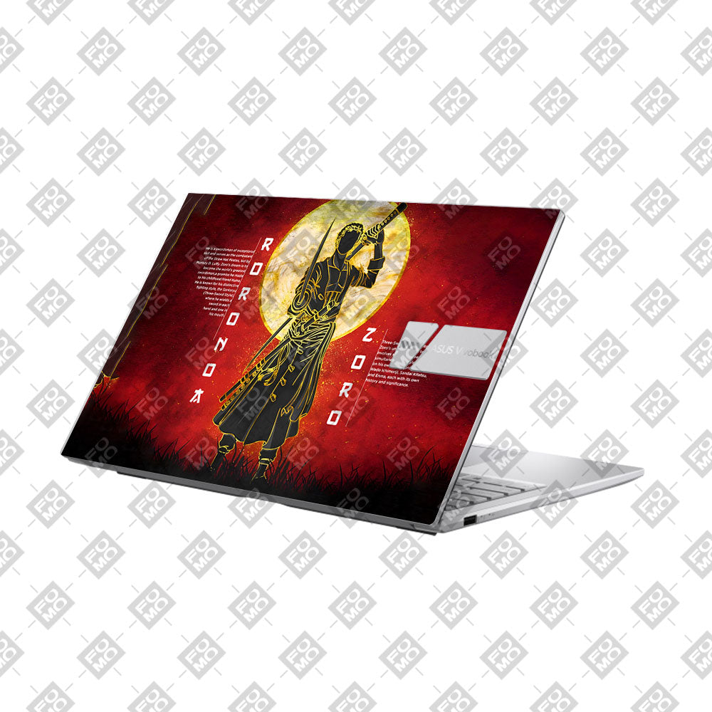 Zoro Under Golden Moon Asus VivoBook 15 X1504VA Laptop Skin