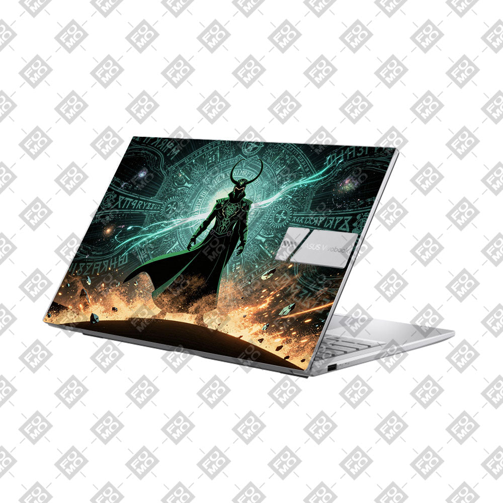 Loki God of Mischief Neon Asus VivoBook 15 X1504VA Laptop Skin