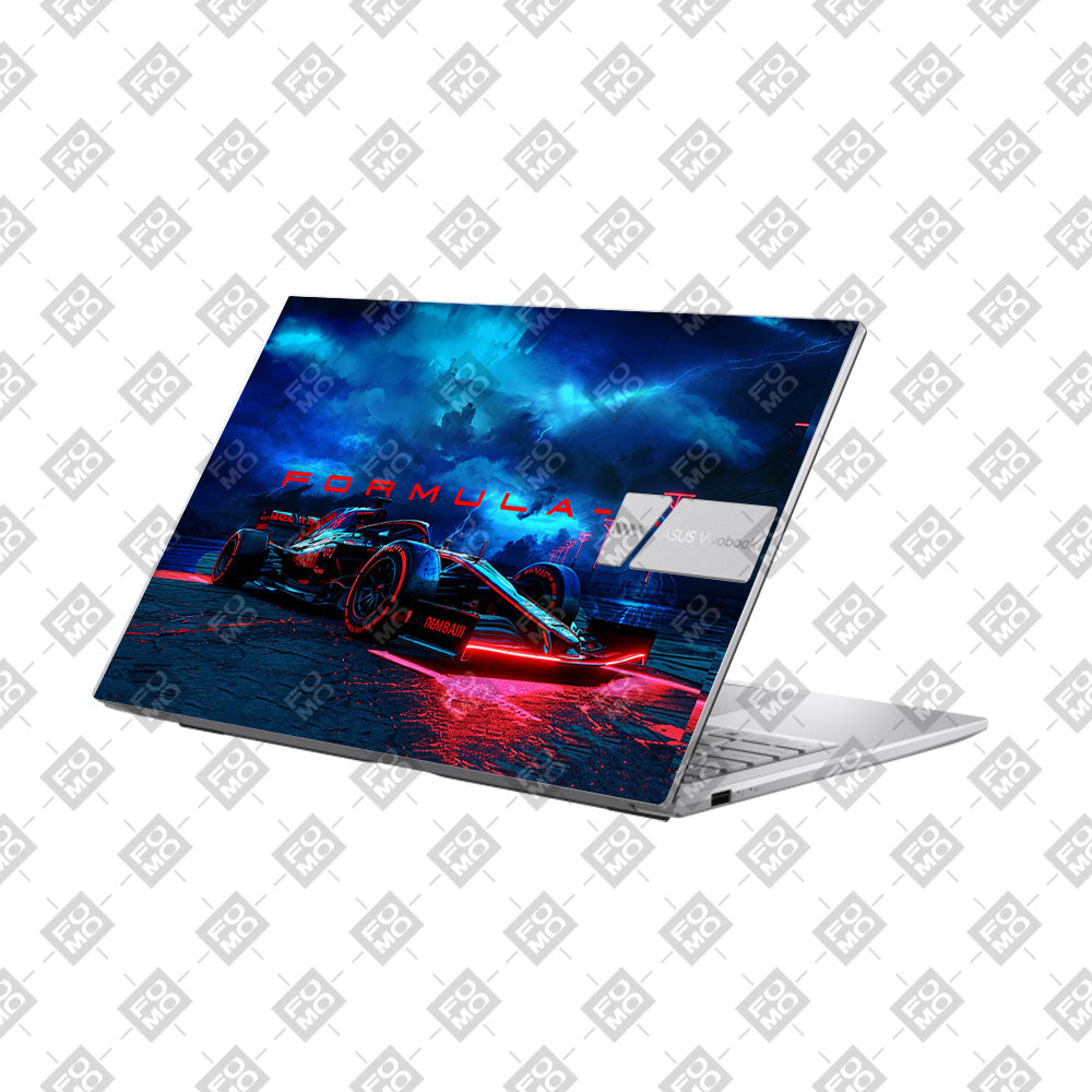 Fututristic Formula 1 Asus VivoBook 15 X1504VA Laptop Skin