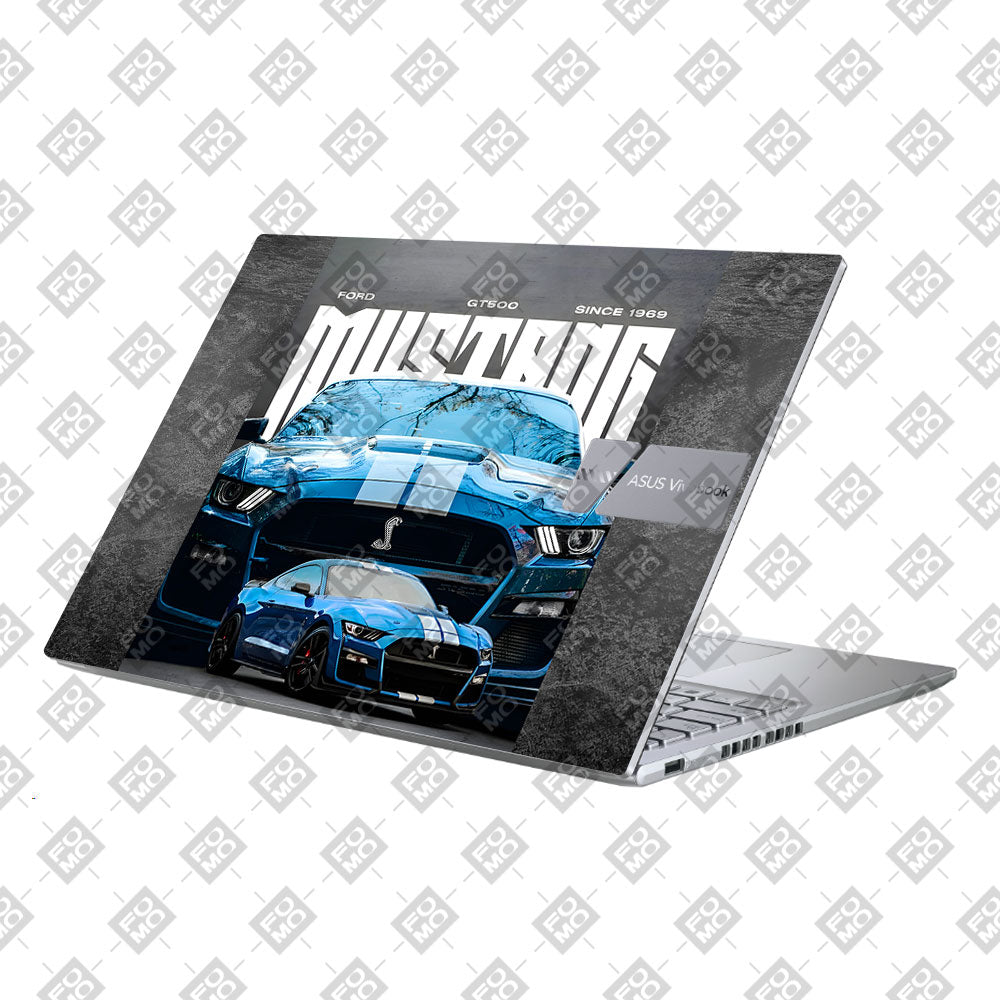 Racing Stripe Muscle Asus Vivobook 16 X1605V Laptop Skin