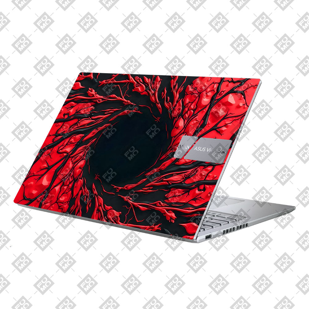 Spiderman Web Red Asus Vivobook 16 X1605V Laptop Skin