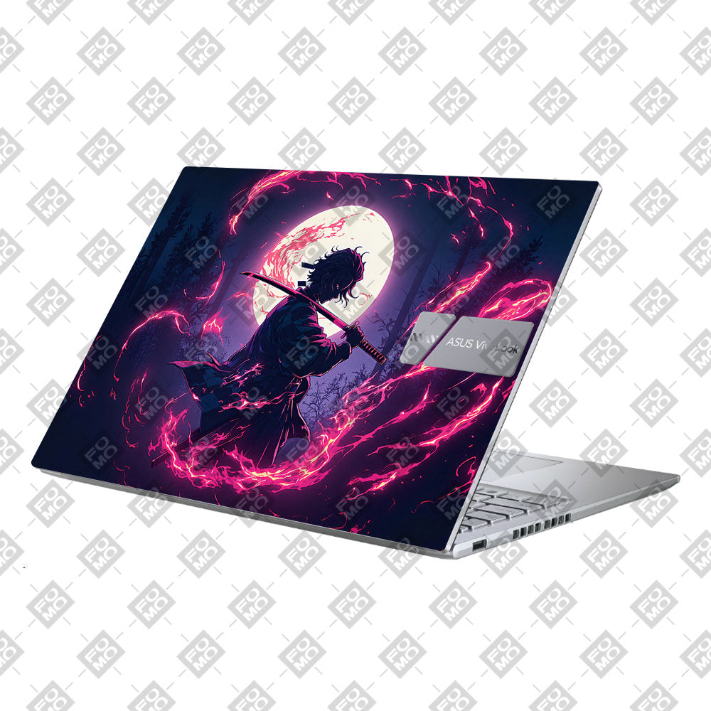 Ember Anime Swordsman Asus Vivobook 16 X1605V Laptop Skin