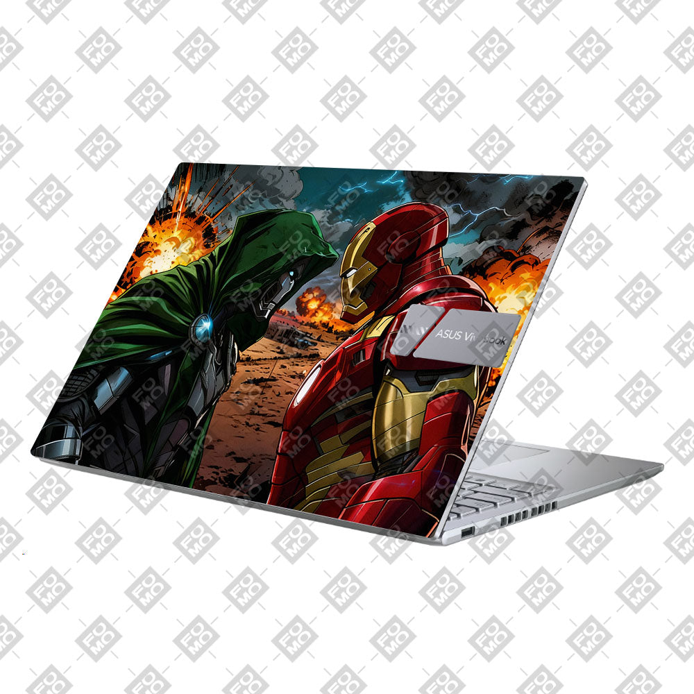 Iron Man vs Doom Asus Vivobook 16 X1605V Laptop Skin