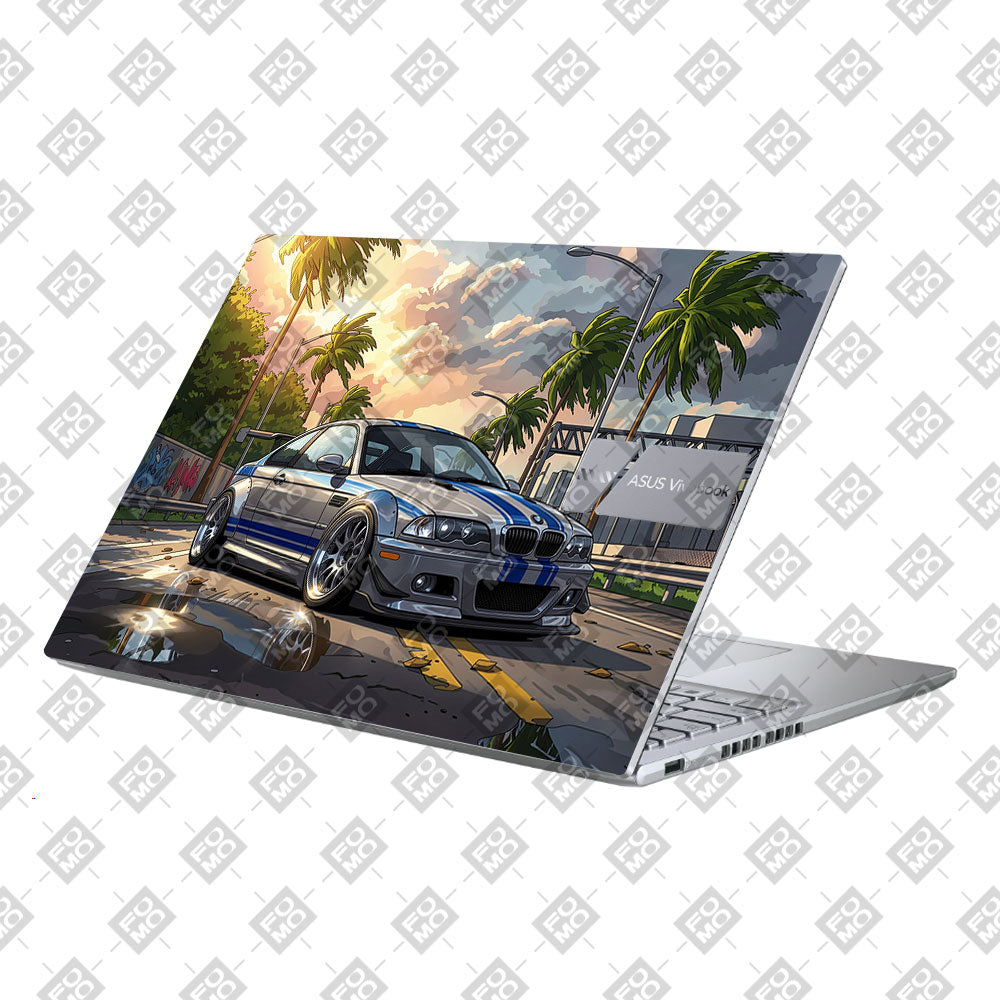 Street Icon BMW E46 Drift Legend Asus Vivobook 16 X1605V Laptop Skin